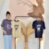 Kaos Wanita Oversize Motif Fly Like Butterfly