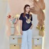 Kaos Wanita Oversize Motif Bear