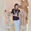 Kaos Wanita Oversize Motif Bear